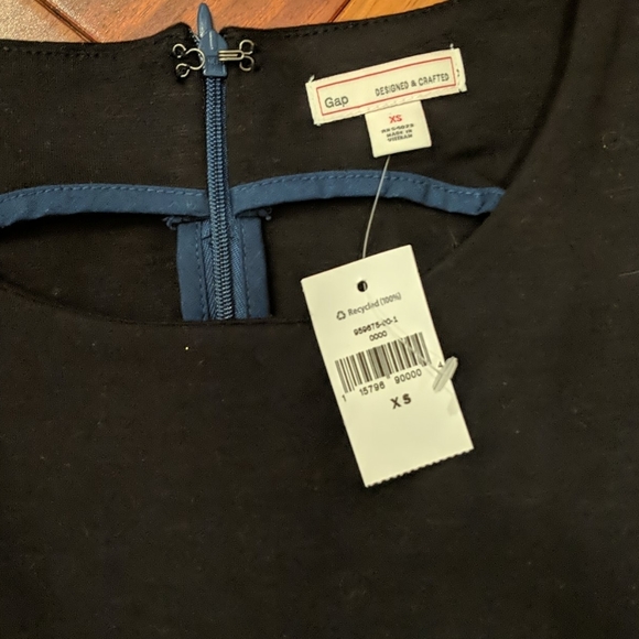 Gap Black Knit Fabulous Dress New XS - Picture 3 of 6